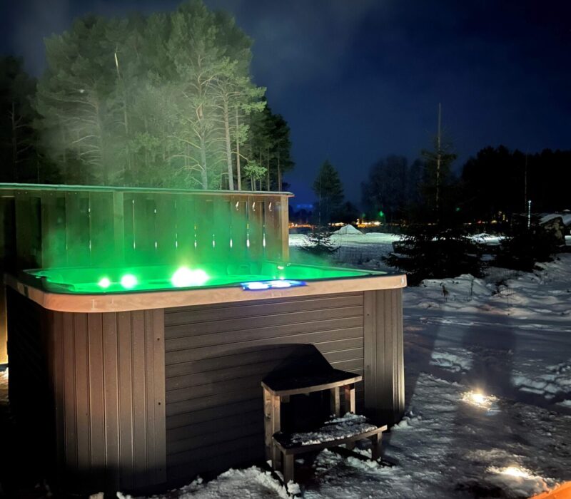 The hot tub